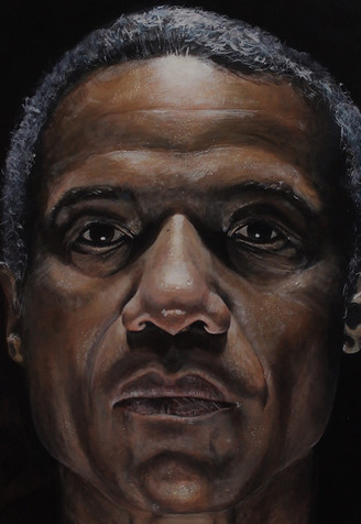 Portrait on Hugh Quarshi (BP Portrait short listed 2017) SOLD