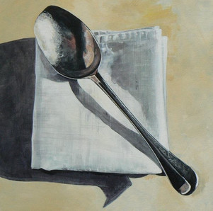 Grandma's Spoon and Napkin SOLD
