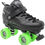 Thumbnail: Rock GT-50 Sonic Outdoor roller skates with green sonic wheels