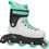 Thumbnail: Rollr Grl Ocean Shore Inline skate with mint and black accents