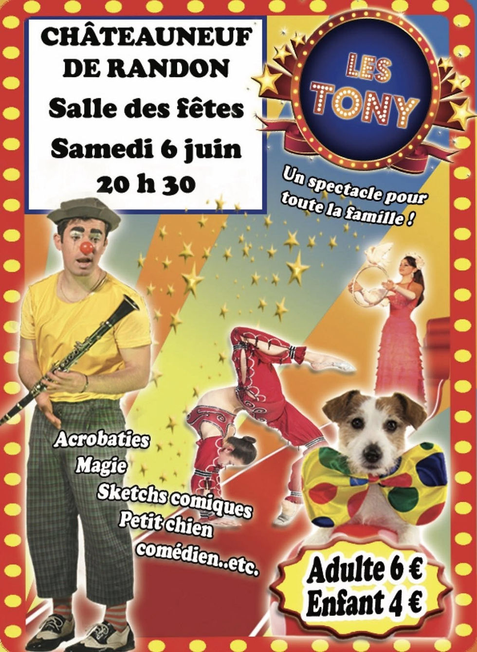 Spectacle LES TONY