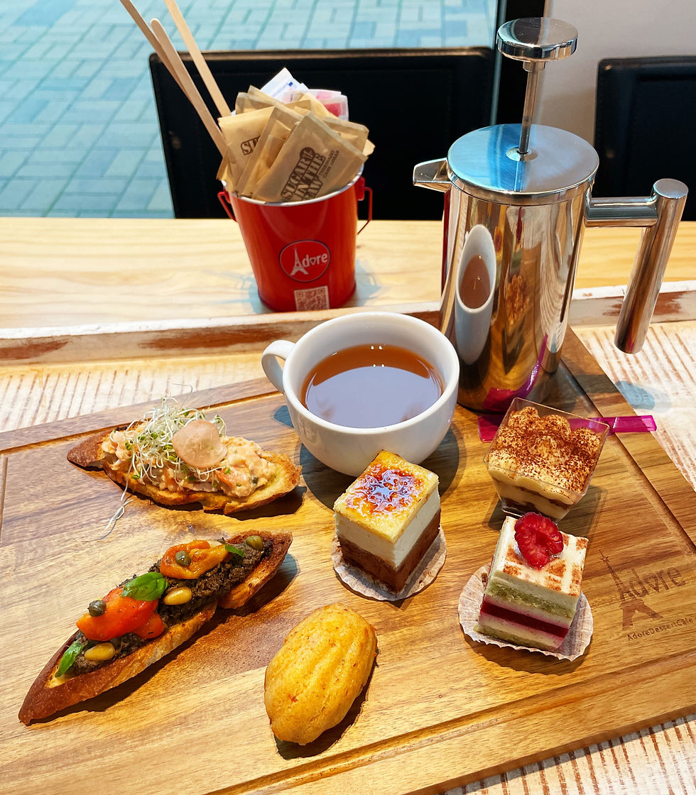 Afternoon Tea Le Goûter~ Serving Daily 2-4 pm