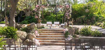 mandap staircase outdoor waterfall bay area.jpg