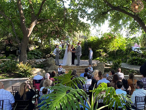 outdoor ceremony near waterfall bay area.jpg