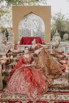 Floral arch mandap at outdoor Indian wedding venue in Oakley and Brentwood
