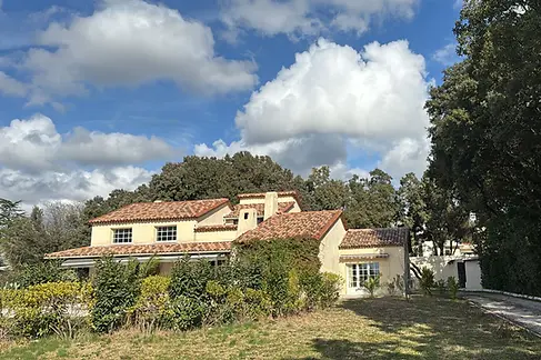 Maison à Sussargues dans l'Hérault avant installation de panneaux solaires