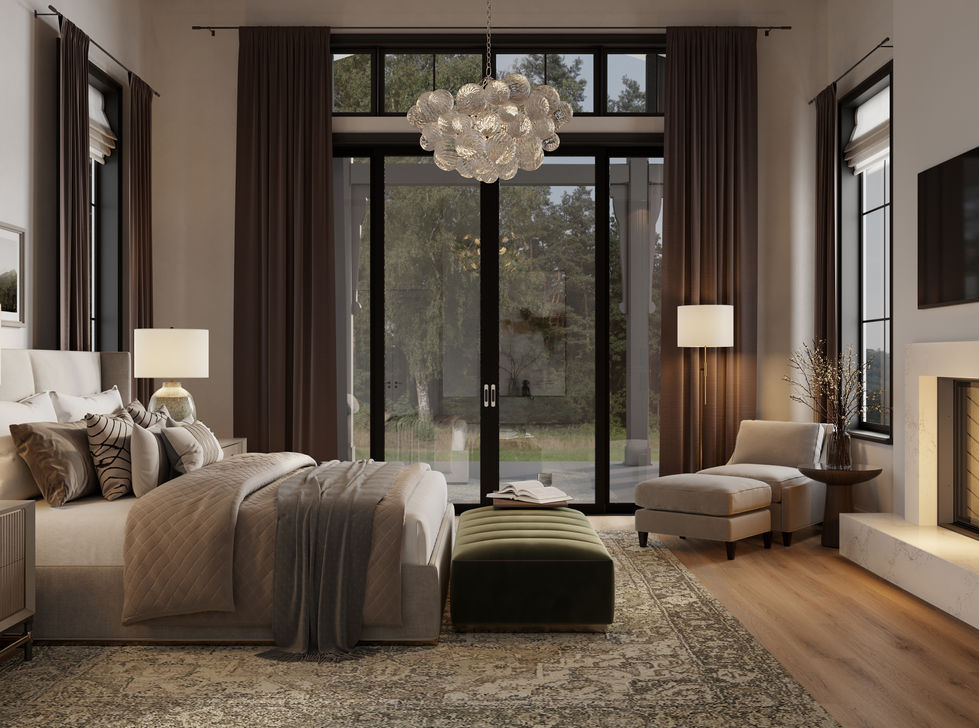 Single-Family Residence, Primary Bedroom