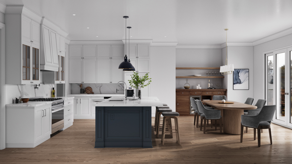 Single-Family House, Kitchen and Dining