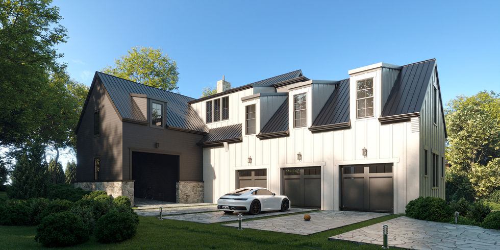 Innovative Single-Family House Designs with Pools and Gardens