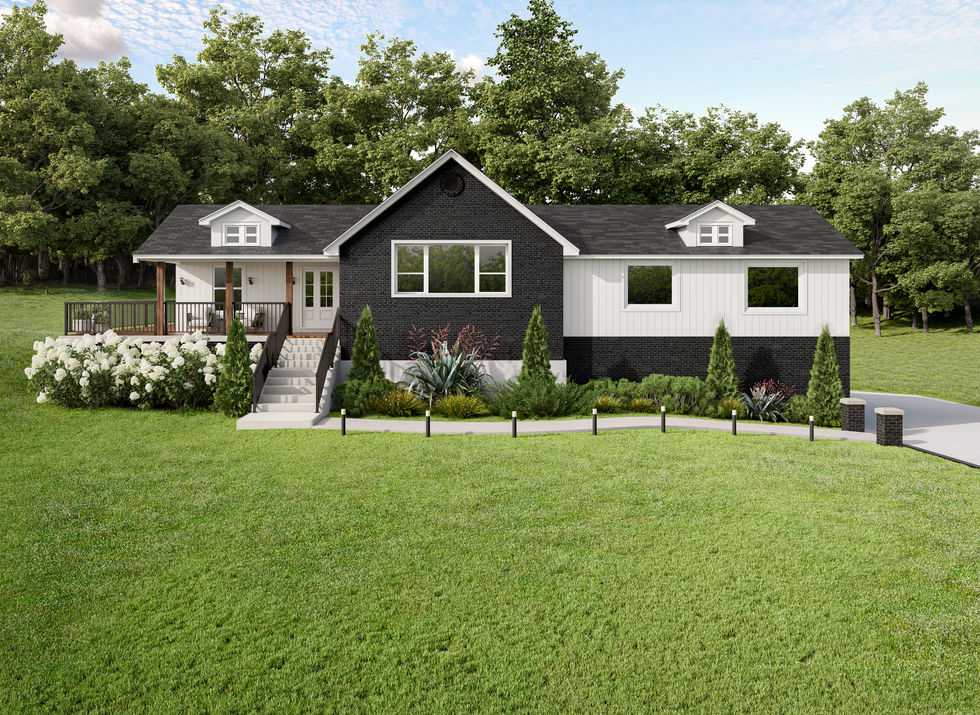 Single-Family House View - After