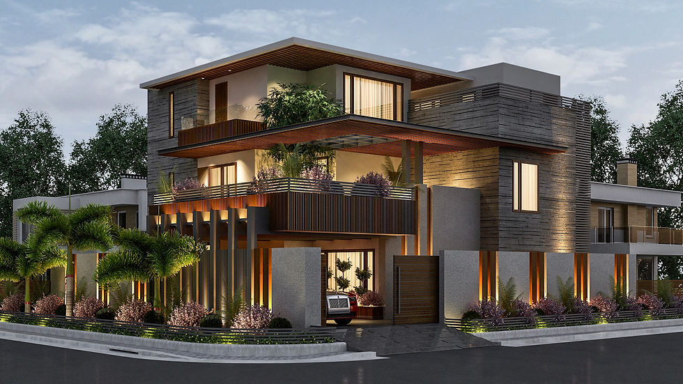 modern luxury house