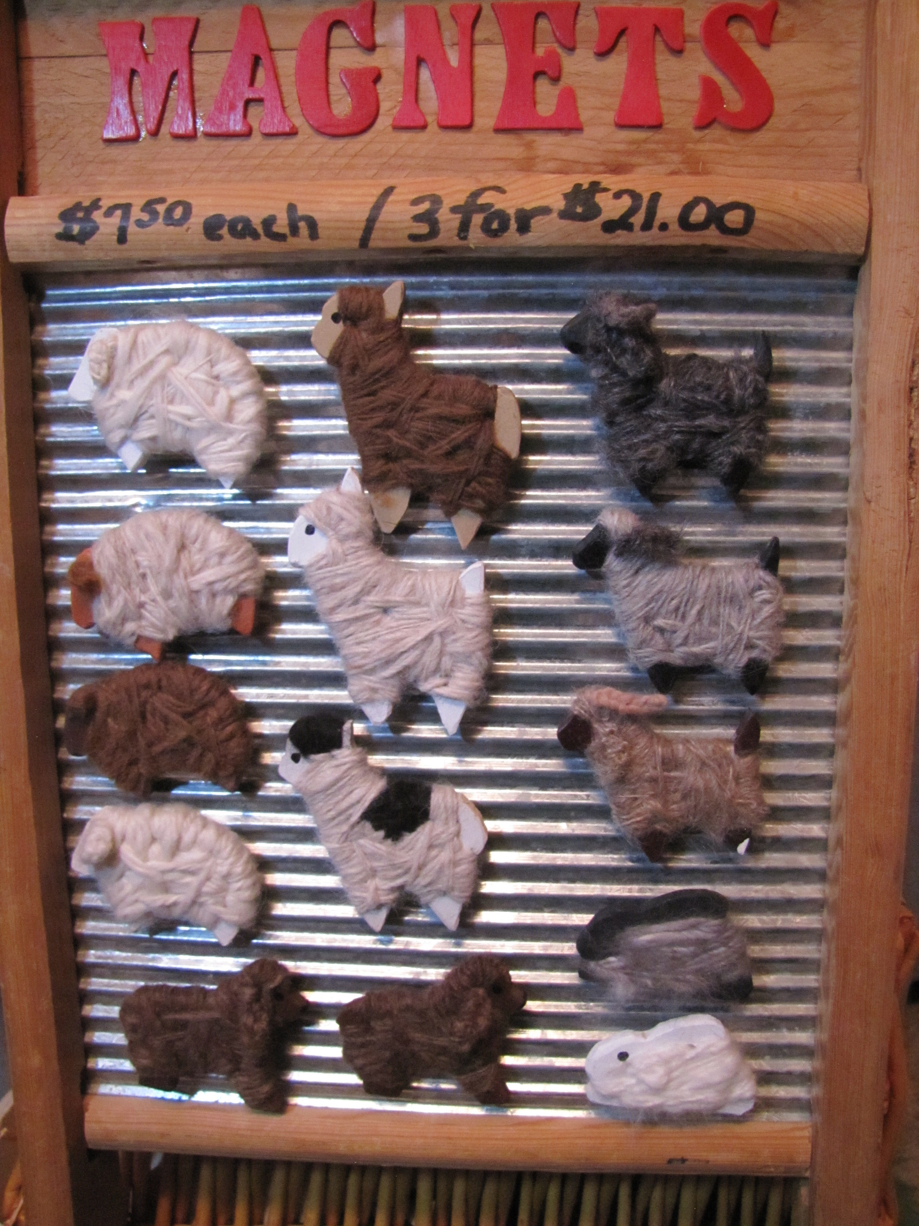 Wood and Fiber Magnets