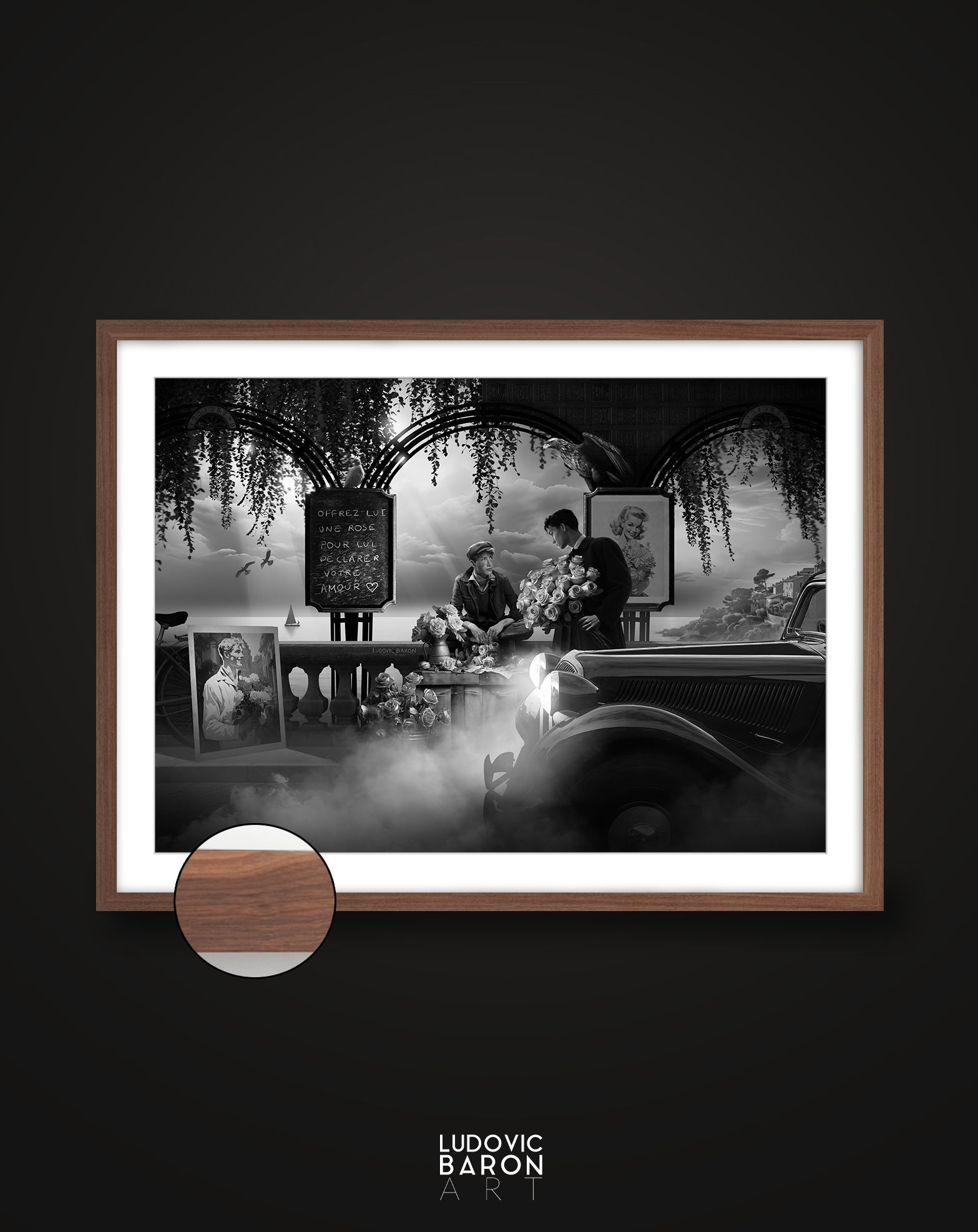 Une rose pour l'amour