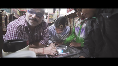 People from B3's locality watching his games and talking about it