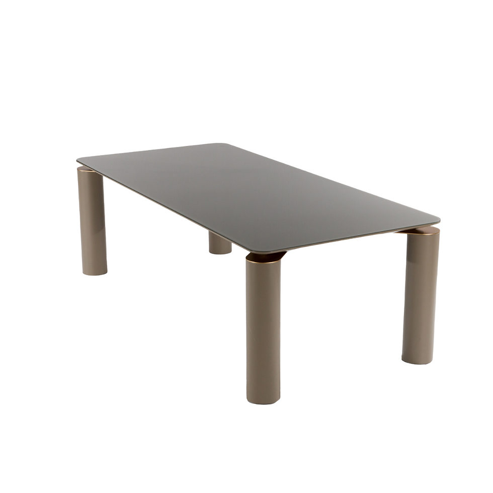 Miniatura: MESA DE JANTAR  PARTENON LACA FENDI (MOSTRUÁRIO)