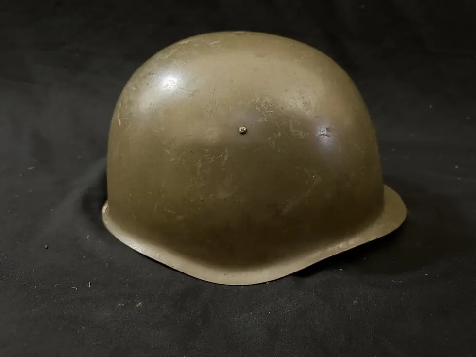 Thumbnail: Vietnam War Era Czech M53 Combat Helmet w/ Liner!