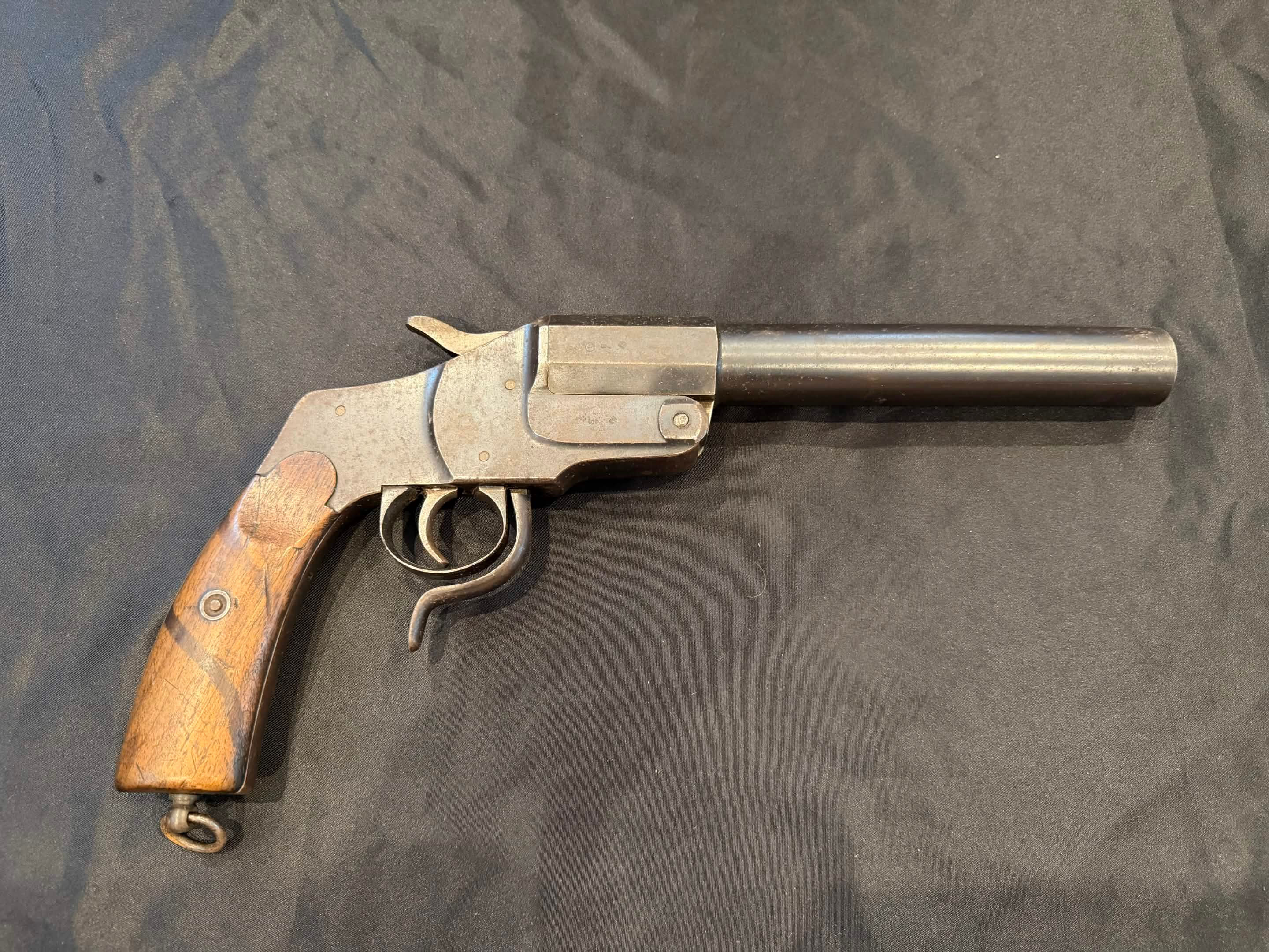 WWI WW1 Era Imperial German M1894 Hebel "Leuchtpistole" Flare Gun!
