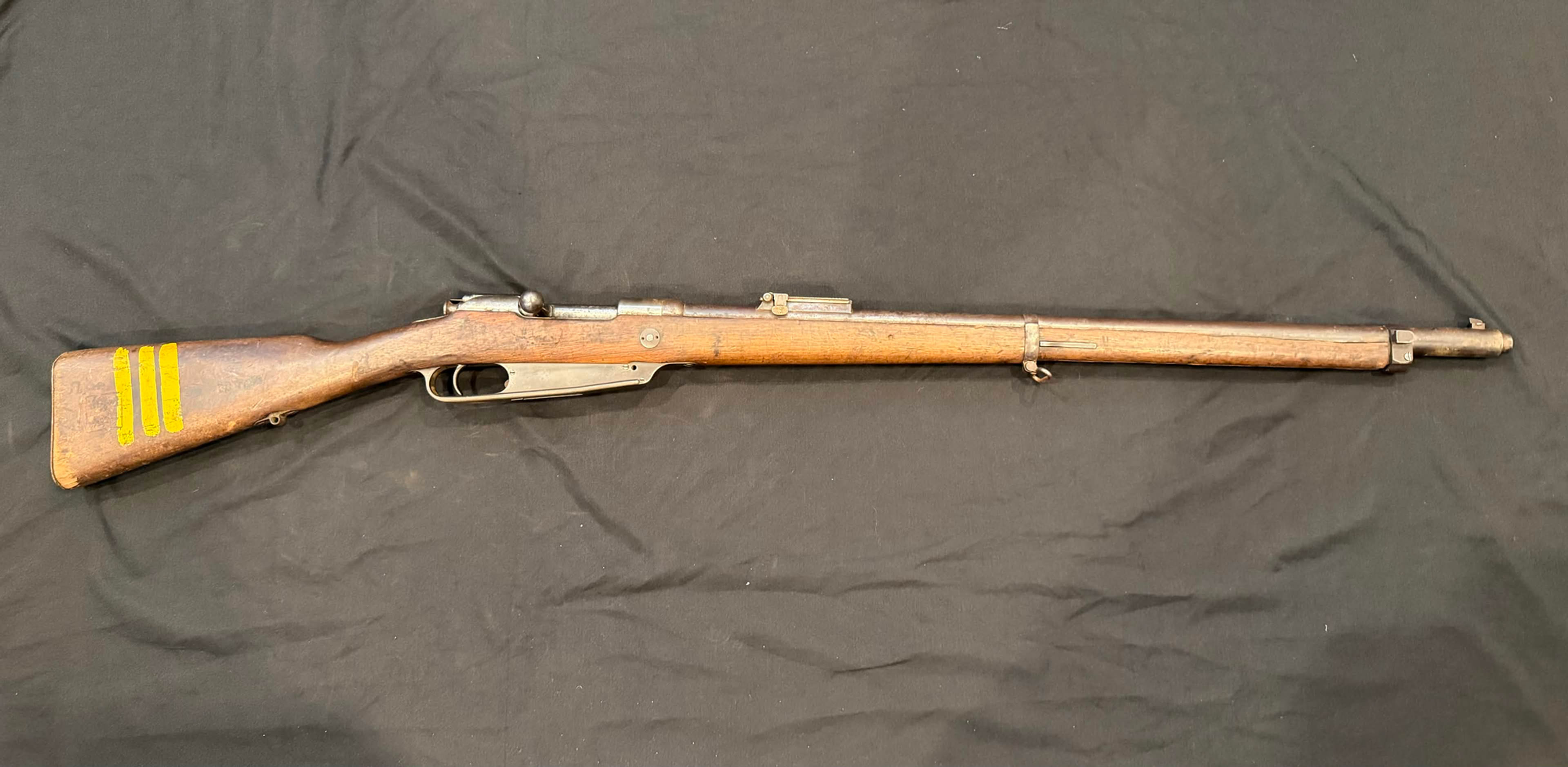 First Sino- Japanese War Era Qing Dynasty Steyr-Made Gewehr M1888 Rifle!