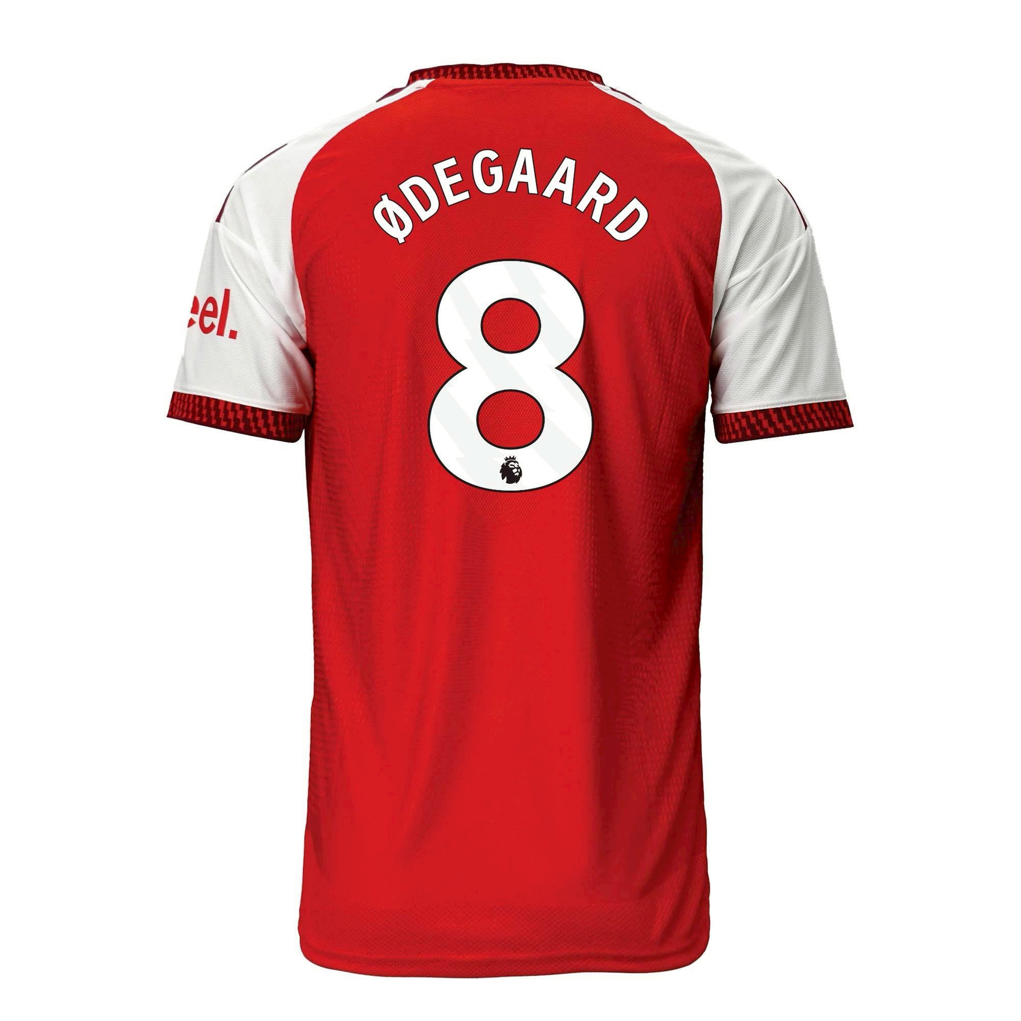 Arsenal Home Player Version Shirt 2026-27 with ODEGAARD 8 Printing