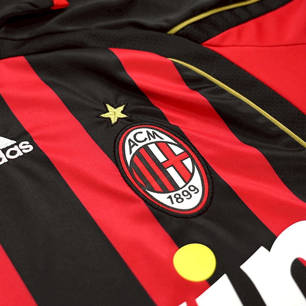 ภาพขนาดย่อ: AC Milan Home Shirt 2006-07