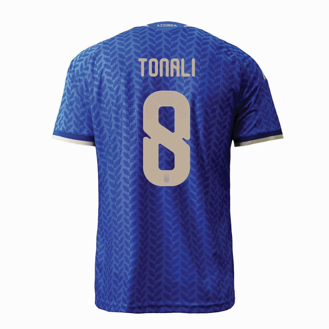 Italy 2026 World Cup Home Player Version Shirt with Tonali 8 Printing