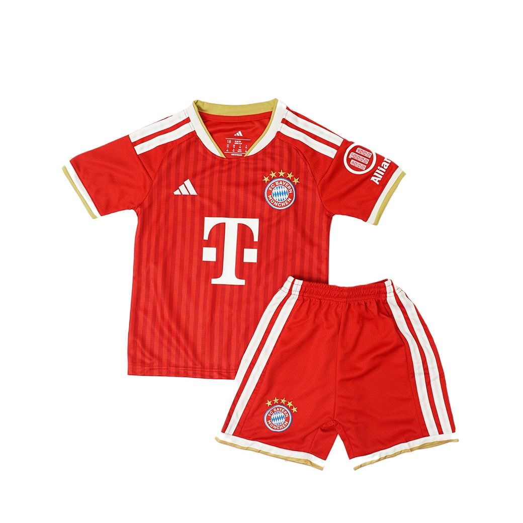 Bayern Munich Home Kids Kits 2026-7