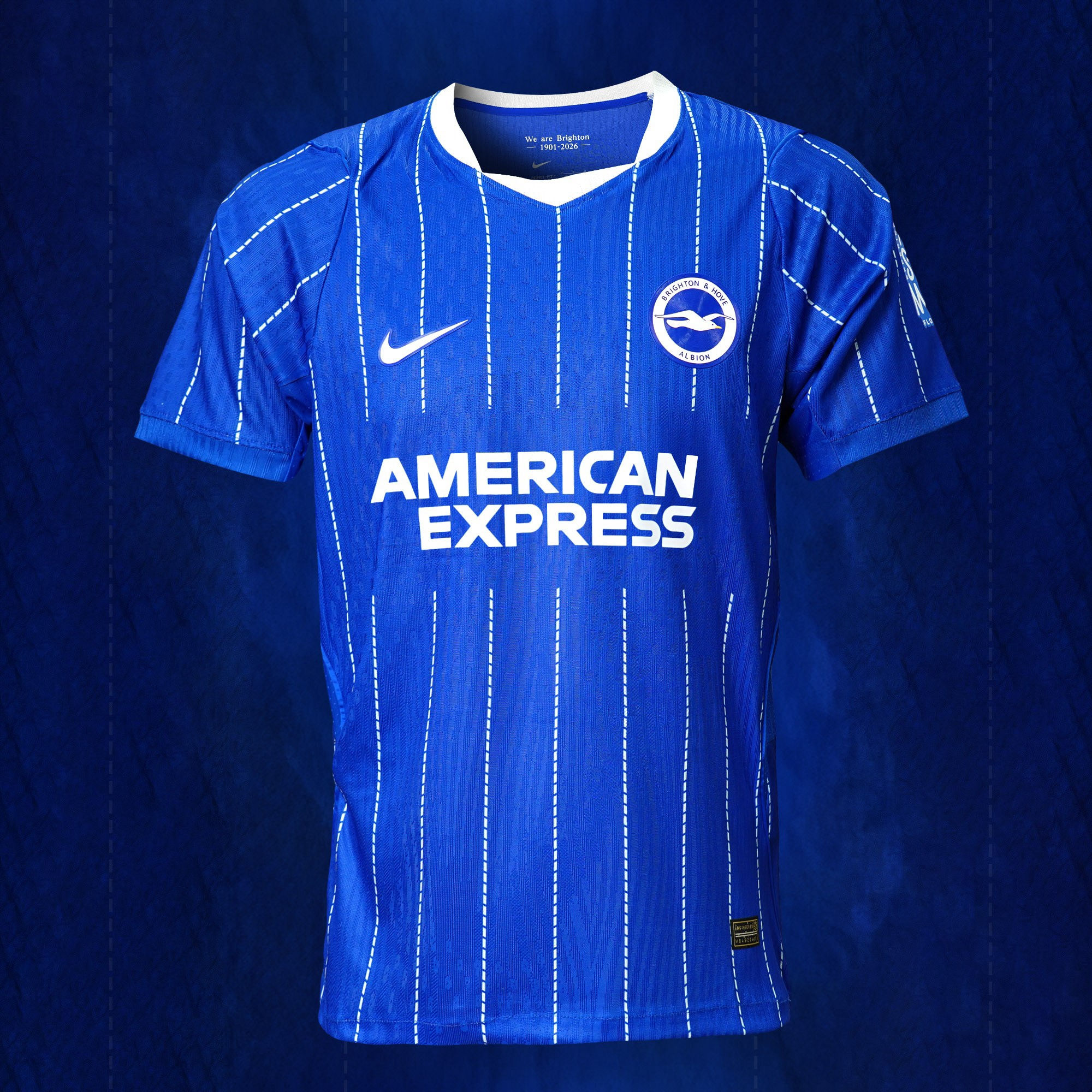 Brighton Home Player Version Shirt 2026-27