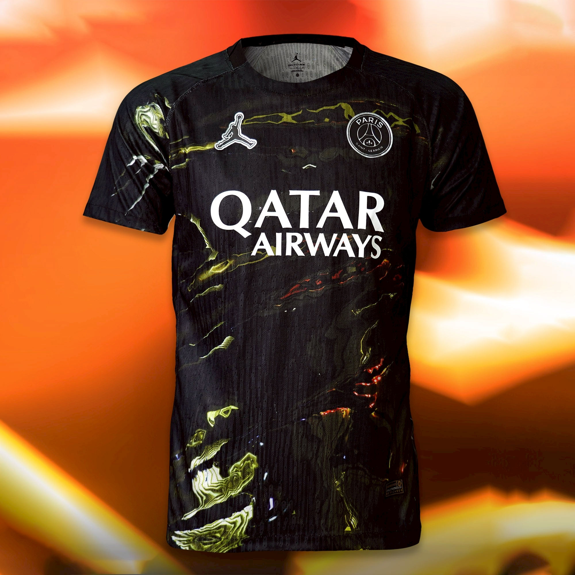 Paris Saint-Germain Jordan Night Edition Player Version Shirt BACK2BACK
