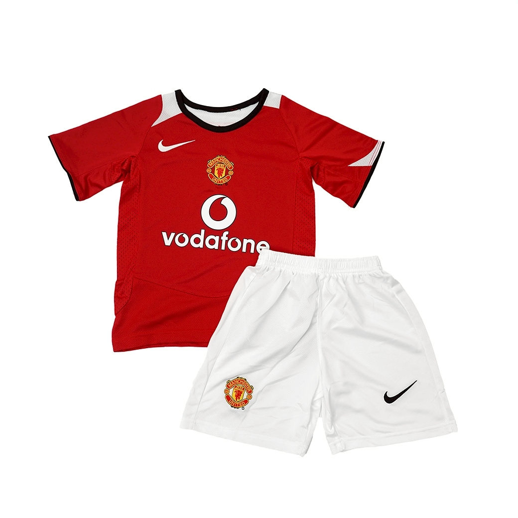 Manchester United Home Kids Kits 2005-06