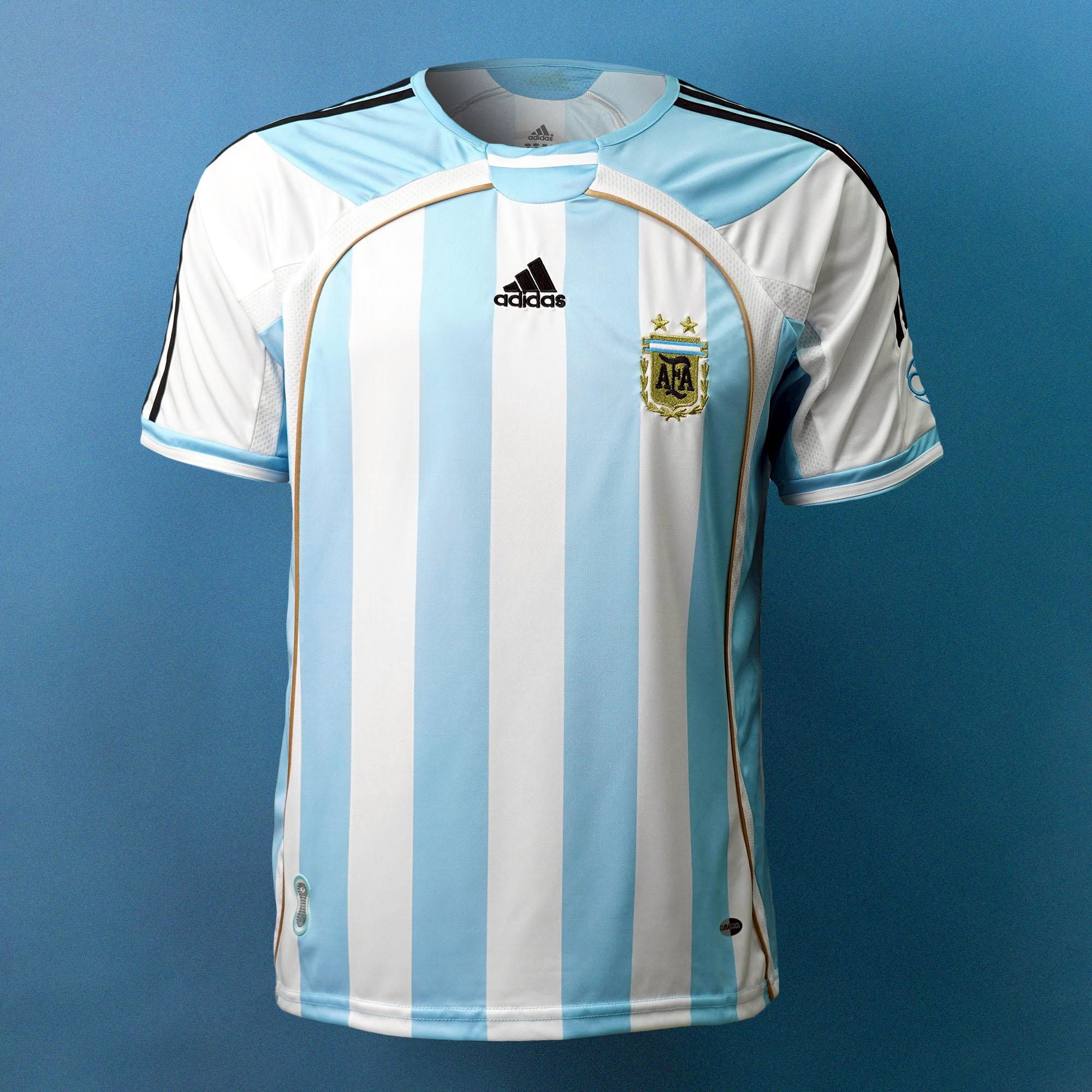 Argentina Home Version Shirt 2006