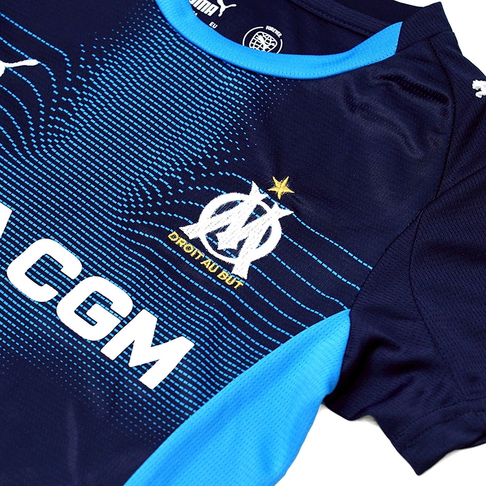 Thumbnail: Olympique de Marseille Away Kids Kits 2025-26