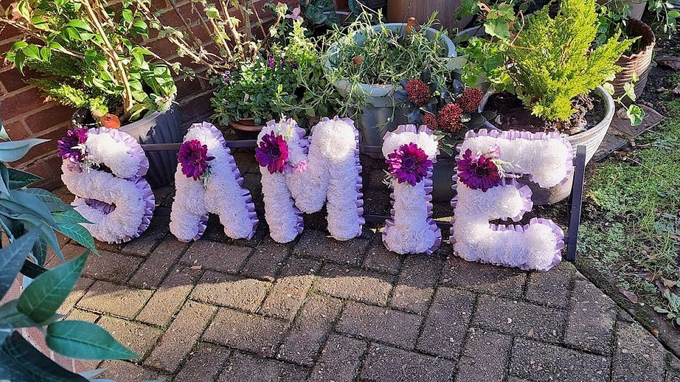 Thumbnail: Artificial Funeral Flowers any 5 letters