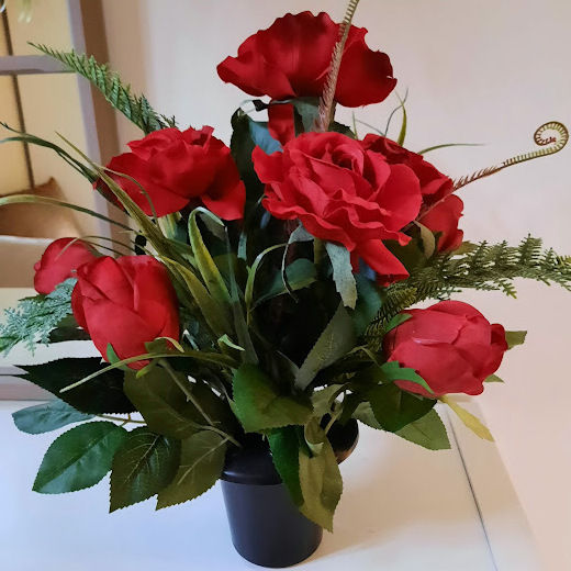 Silk Flowers for Graves Silk Flower House UK