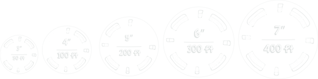 8mm, 16mm film sizes
