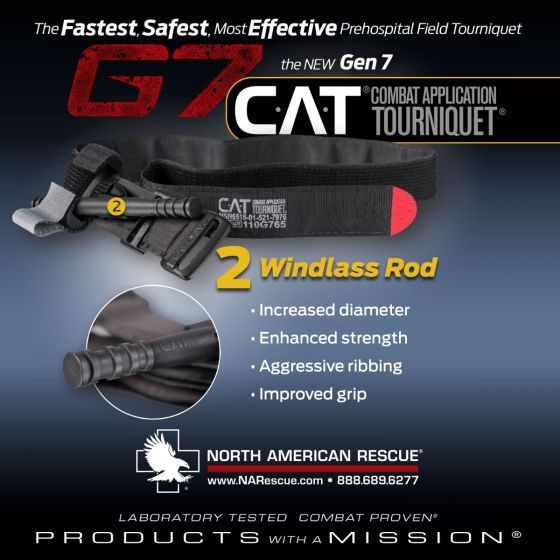 Thumbnail: COMBAT APPLICATION TOURNIQUET (C-A-T)