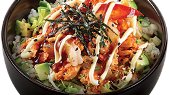 B3 . Poké Bowl de Camarão Tempura