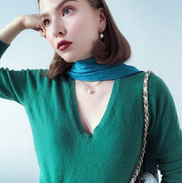 Lelay Luisa Jewelry: 'Fact' necklase & 'Amella' earrings