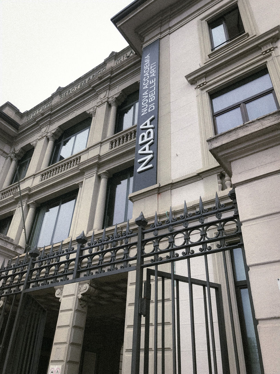 Design Studies, 4th Year: A Study Trip to Milan