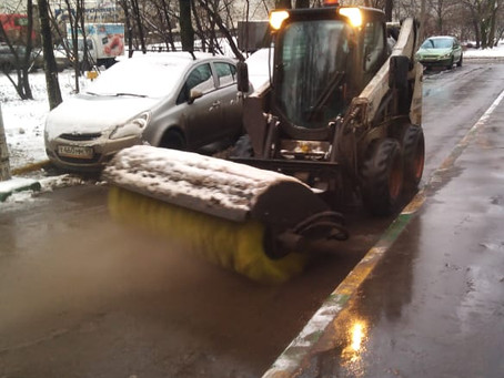 Краткие итоги по уборке придомовых территорий МУП "Жилищник" на 14.01.2020