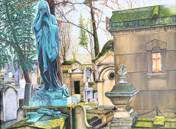 Weeping woman from Point Ronde