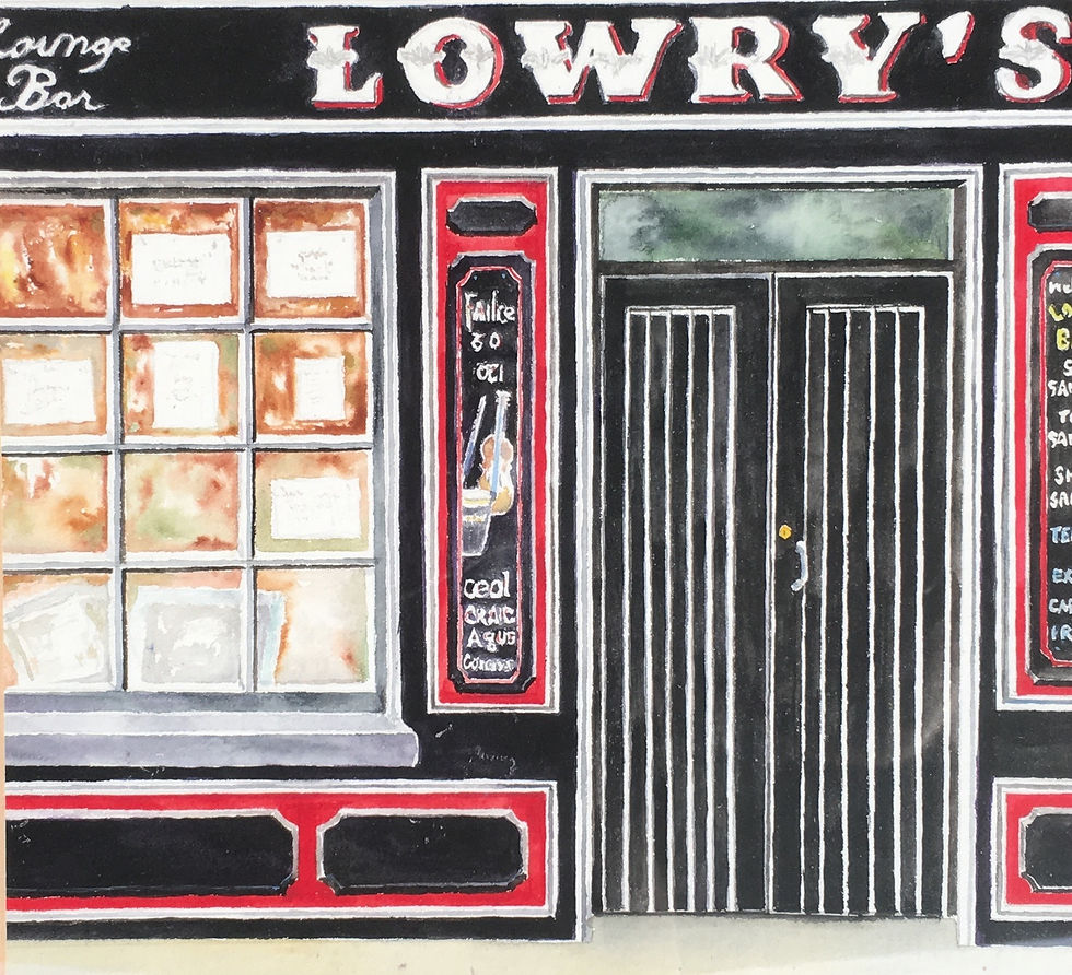 Lowry's pub in Clifden, Ireland