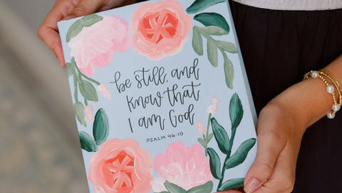 Hand-Painted Custom Bible