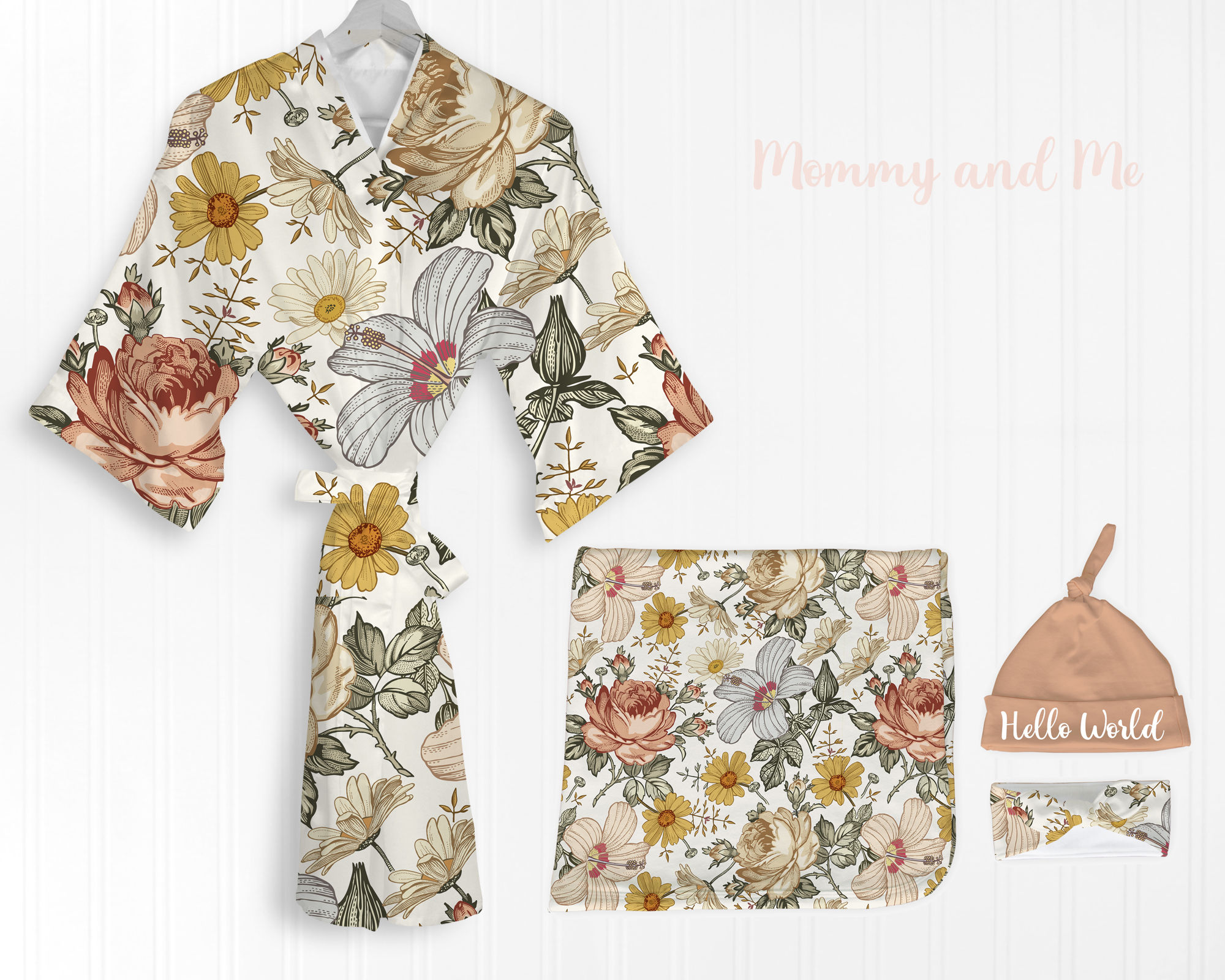 Vintage Safari Hospital Sets - A practical and stylish hospital set featuring a vintage safari theme with classic animal prints and earthy tones. Perfect for packing all the essentials for both mom and baby during hospital stays. Crafted with high-quality, durable materials, this set ensures both functionality and timeless style. A thoughtful and fashionable gift for expecting parents.