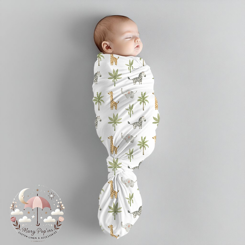 Safari serenity swaddle