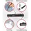 Miniaturbild: LED Zaklamp EDC5 - AAA - 1000 lumen - Waterdicht