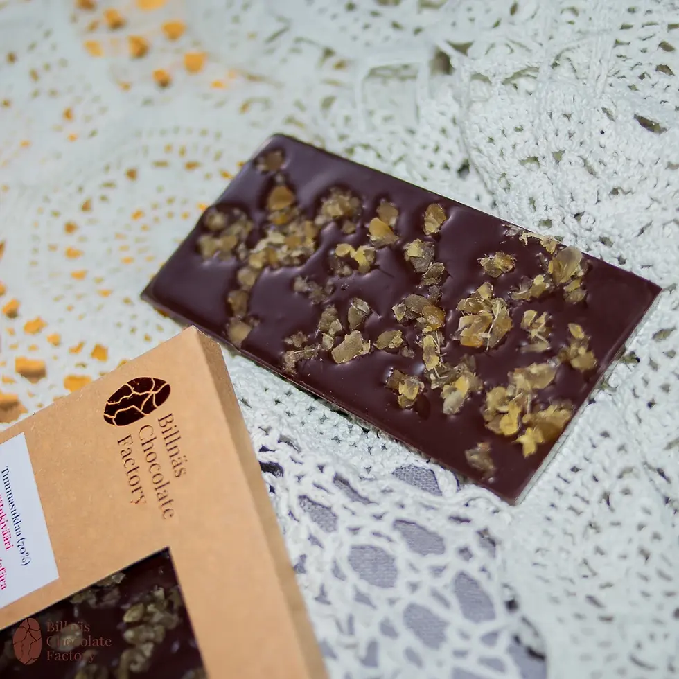 Pikkukuva: 70% Tumma suklaa inkivääri & sitruuna / 70% mörk choklad ingefära & citron