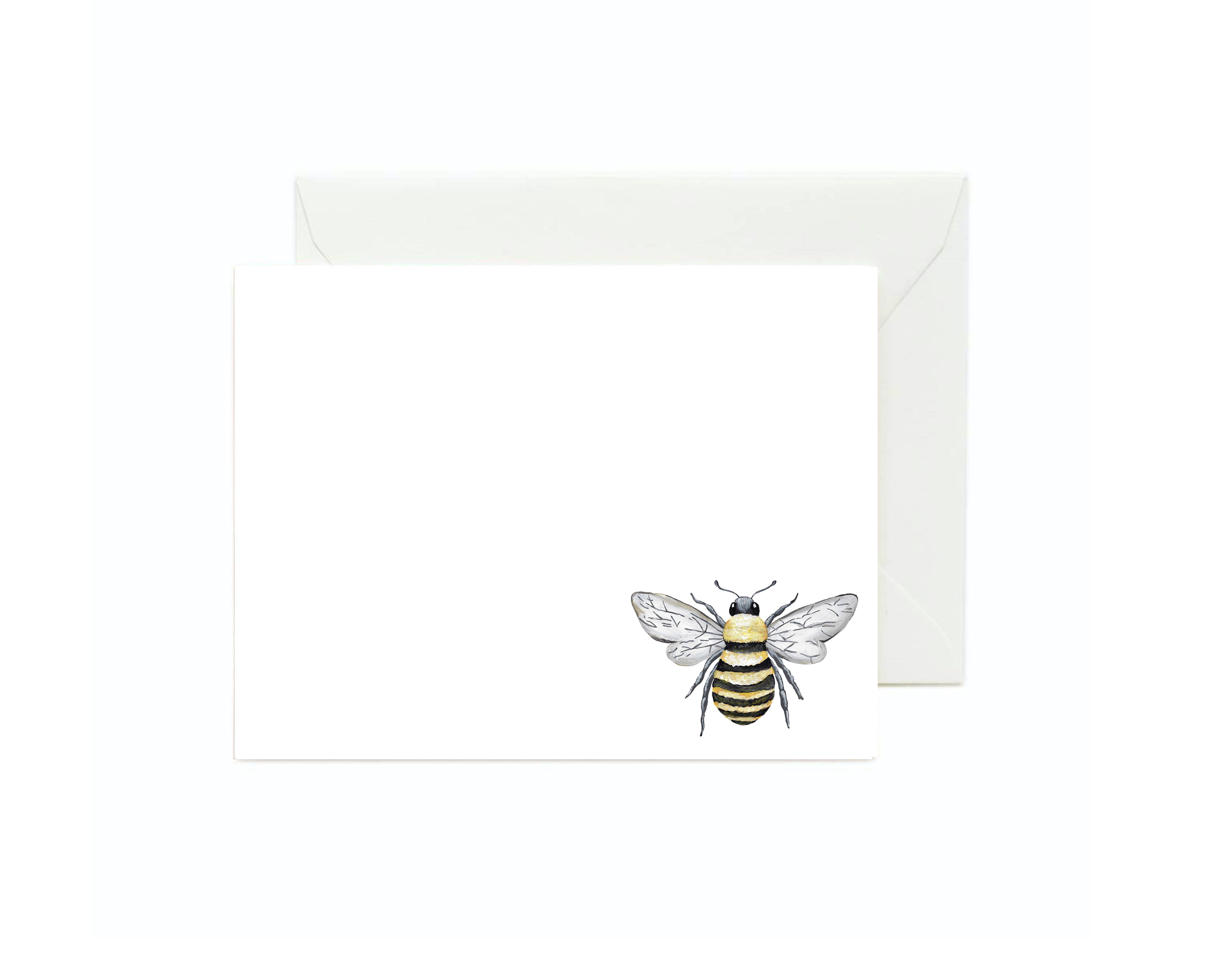 Bumblebee Flat Note Cards