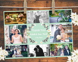 thank you card עיצוב הזמנה לחתונה