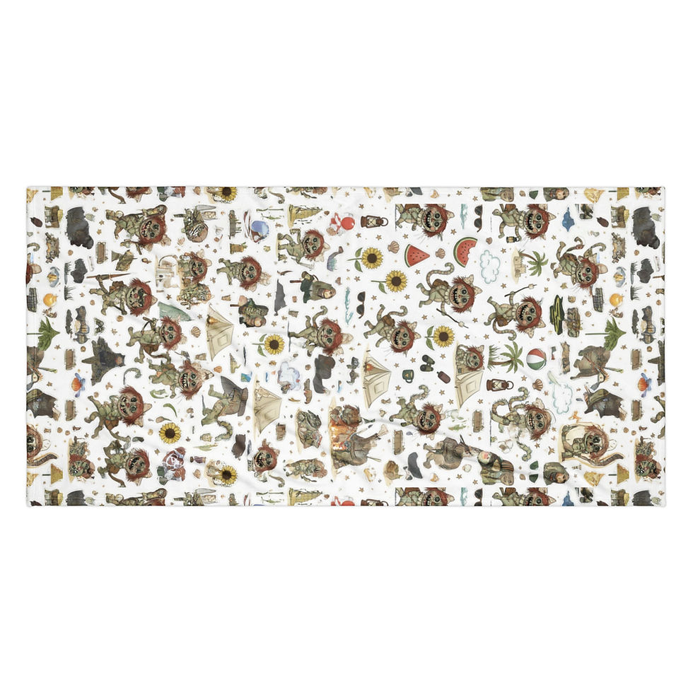 Thumbnail: Tizzy Sali Sunflower Camp Towel