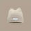 Thumbnail: Cute Cat-Ear Knitted Beanie — Warm Wool Winter Hat with Label, Multiple Colors,